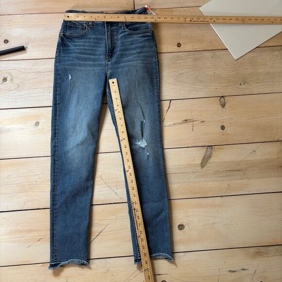 Gap Teen NWT Girls' Sky High Skinny Ankle Dark Wash Jeans Size 16 - Picture 9 of 10